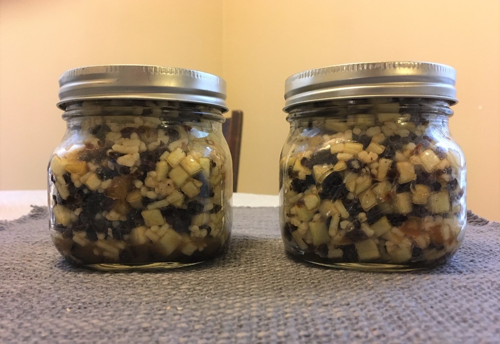 two jars of mincemeat